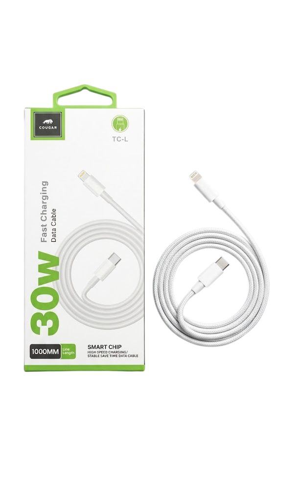 CABLE COUGAR L20 TYPE-C TO IPHONE 30W